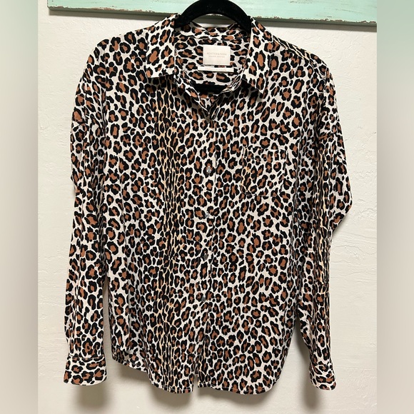 Scotch & Soda Leopard Print Blouse - Picture 1 of 7